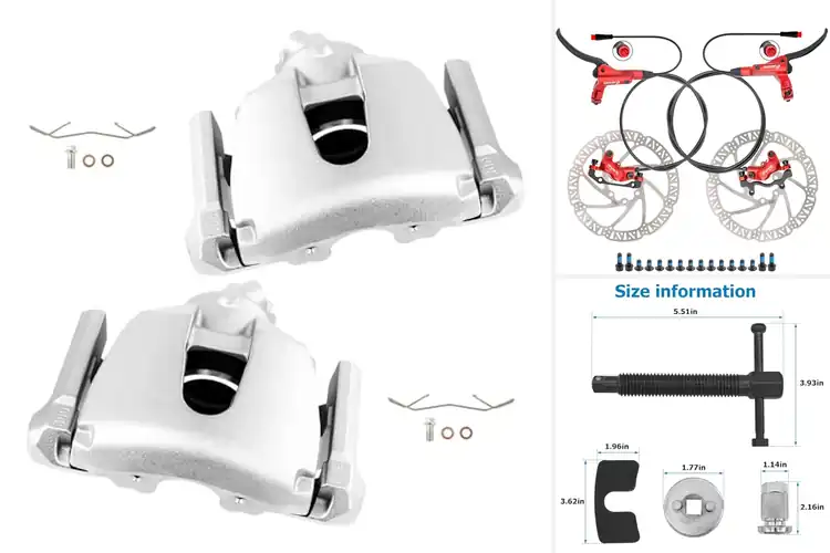 Detailed view of Best 3 Piston Calipers: Boost Stopping Power & Control Now