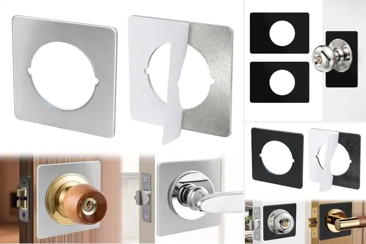 Detailed view of Best Adhesive Door Knob Reinforcement Plates