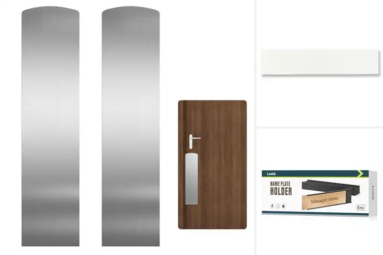 Detailed view of Best Adhesive Door Plates: Keep Your Doors Scratch-Free