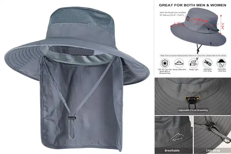 Detailed view of Best Adjustable Fishing Hats