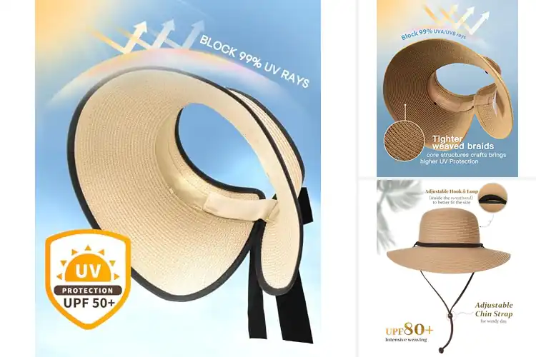 Detailed view of Best Adjustable Sun Hat