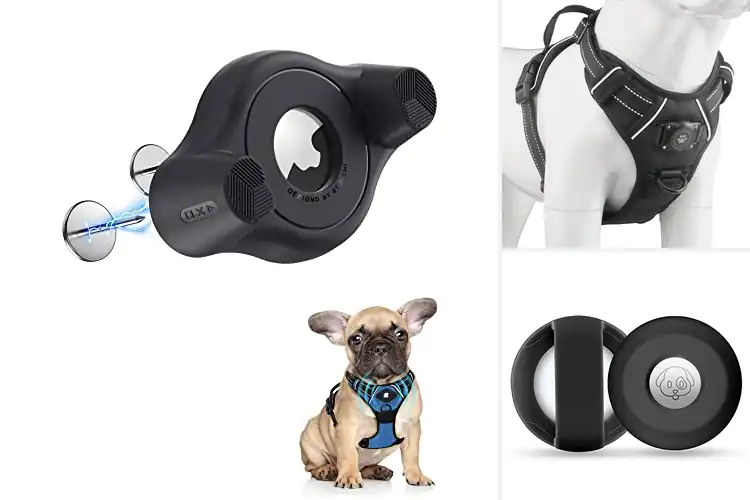 Detailed view of Best AirTag Compatible Dog Harnesses