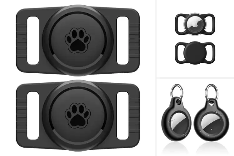 Detailed view of Best AirTag Holders for Dogs