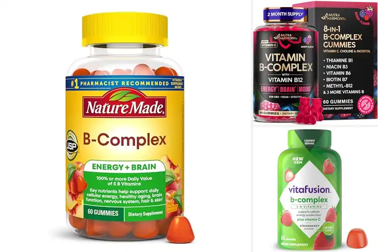 Detailed view of Best B Vitamin Gummies
