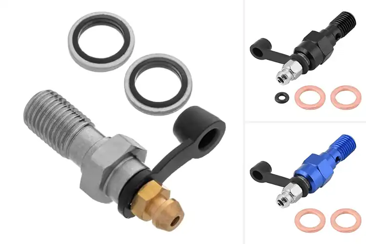 Detailed view of Best Banjo Bolt Bleed Nipple Kit With Washers