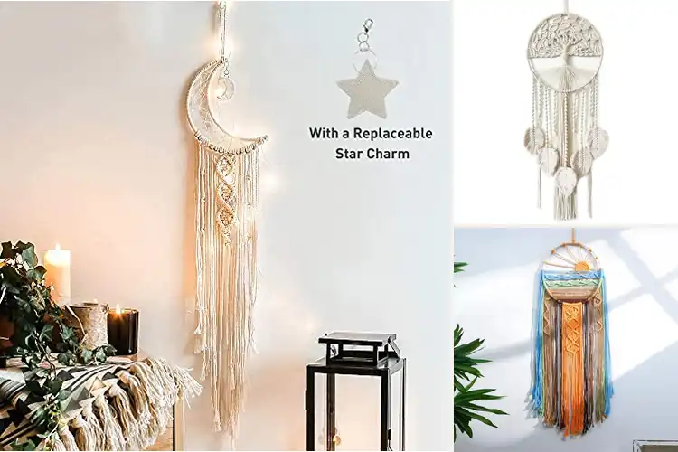 Detailed view of Best Bohemian Wall Hanging Dream Catchers