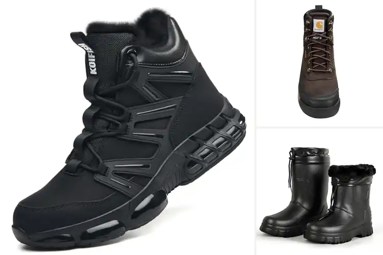 Detailed view of Best Cold Weather Work Boots