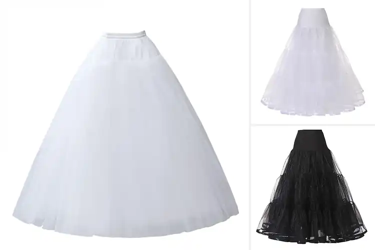 Detailed view of Best Crinoline Petticoats