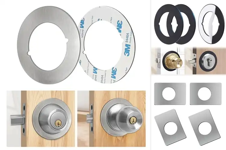 Detailed view of Best Door Knob Plates: Secure, Stylish, and Easy to Install