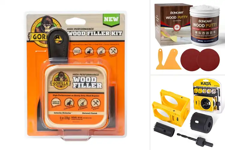 Detailed view of Best Door Repair Kits: 10 Easy Fixes for Damaged Doors