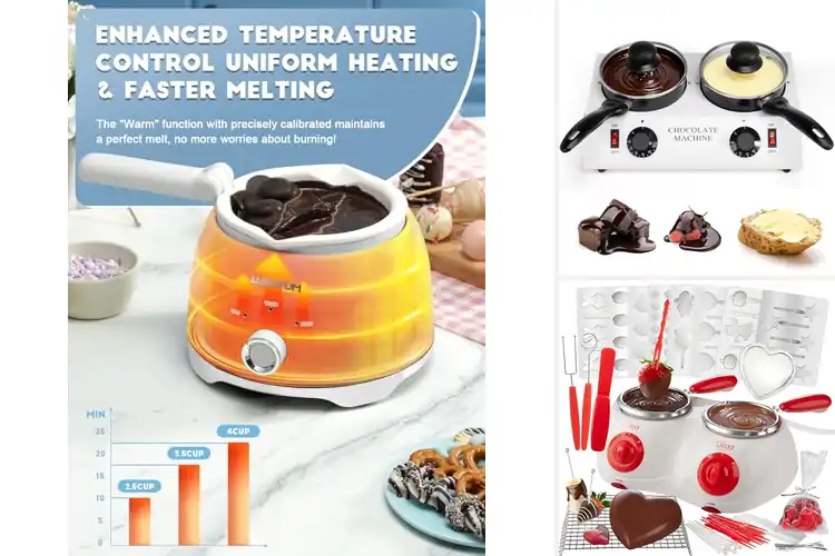 Detailed view of Best Dual Melting Pots