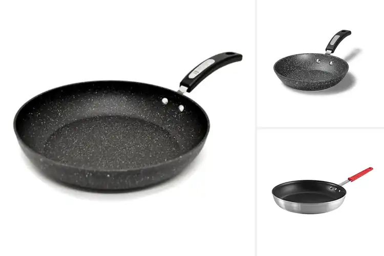 Detailed view of Best Durable Forged Aluminum Fry Pan