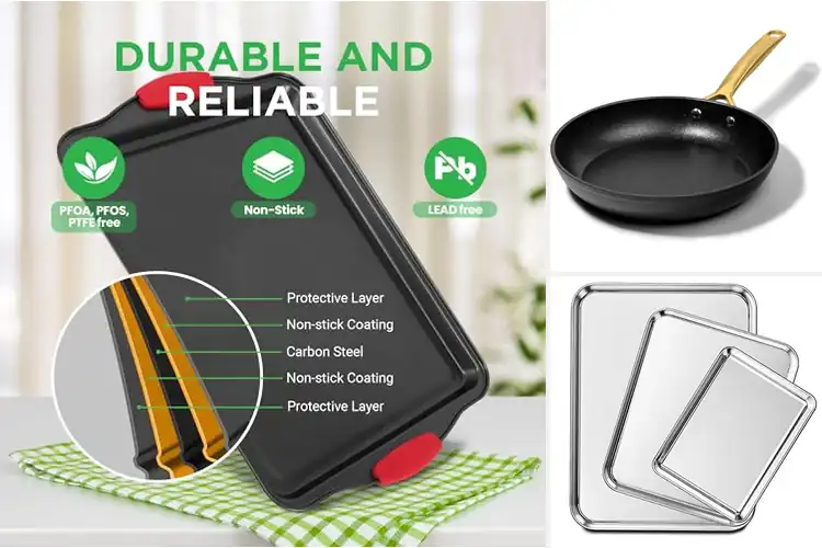Detailed view of Best Easy To Clean Pans