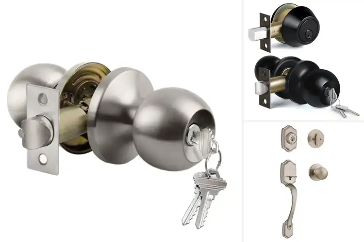 Detailed view of Best Entry Door Fixtures for Ultimate Security & Style