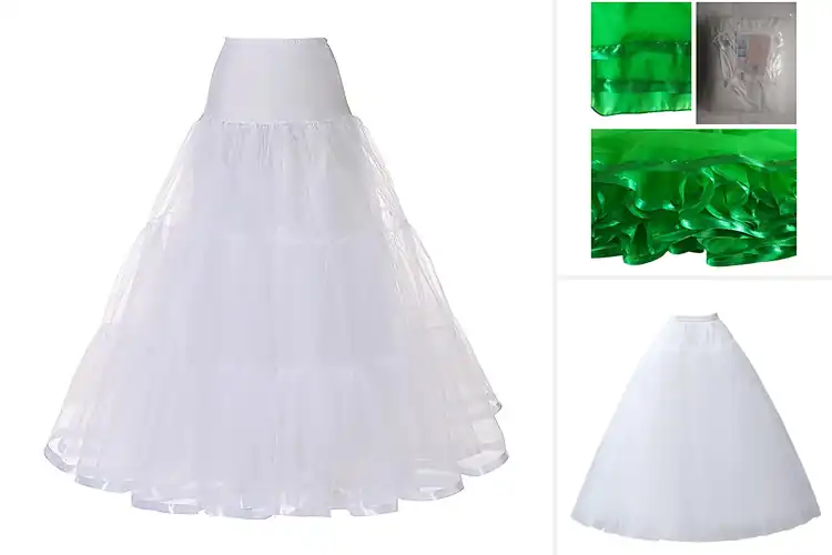 Detailed view of Best Evening Dress Underskirts
