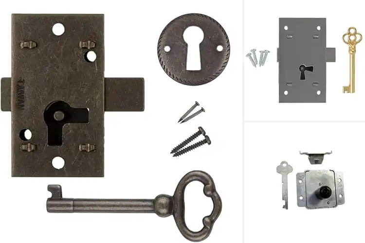 Detailed view of Best Flush Latch With Key Lock