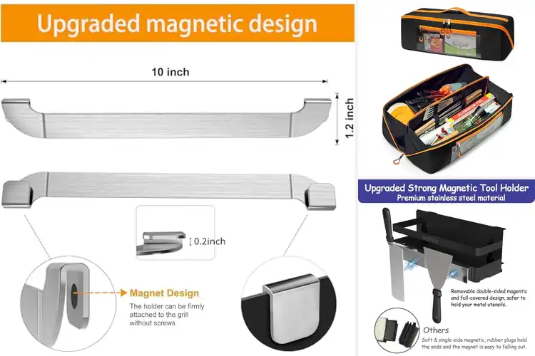 Detailed view of Best Griddle Tool Organizers