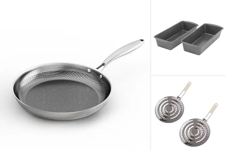 Detailed view of Best Heat Distribution Pans: Perfect Cooking Every Time