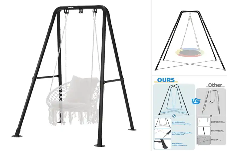 Detailed view of Best Indoor Swing Frames