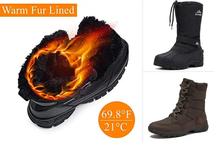 Detailed view of Best Insulated Snow Boots For Men