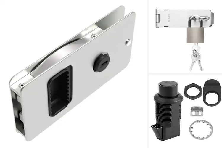 Detailed view of Best Keylocking Latches For Doors