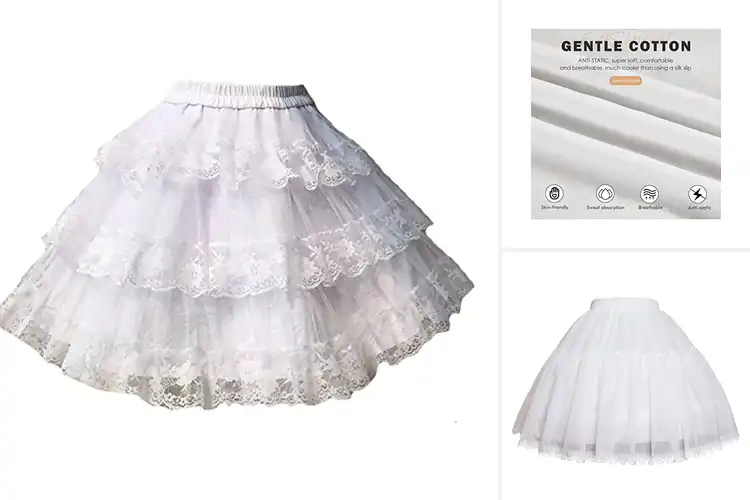 Detailed view of Best Lace Petticoats