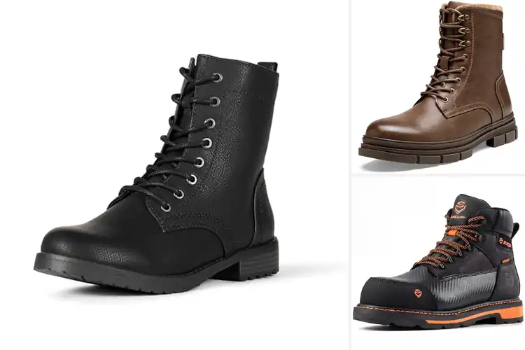 Detailed view of Best Lace Up Boots For Secure Fit