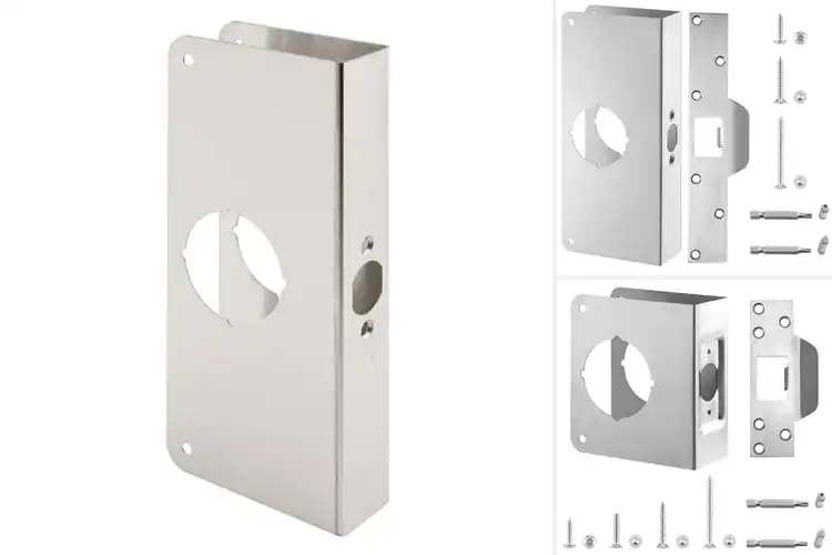 Detailed view of Best Lock Reinforcement Plates For Damaged Doors