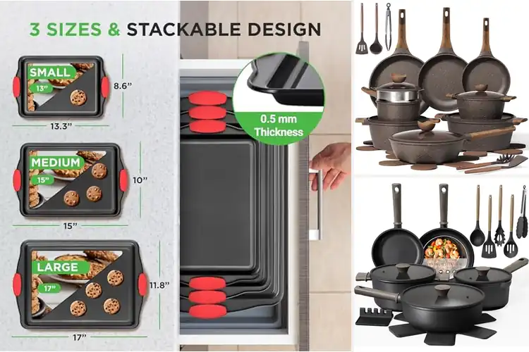 Detailed view of Best Long-Lasting Kitchen Pans