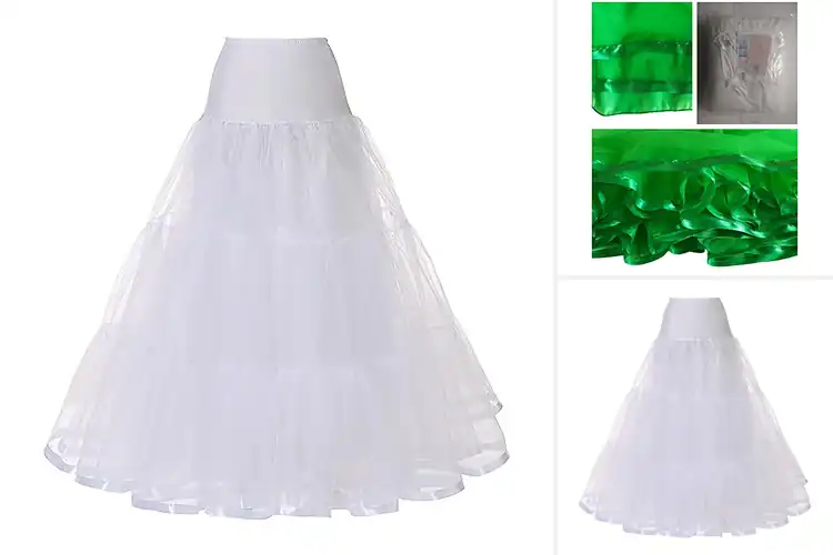 Detailed view of Best Long Petticoats for Effortless Volume & Style
