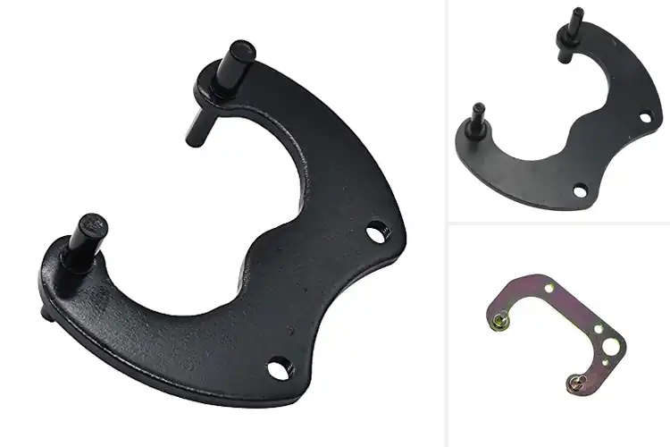 Detailed view of Best Long-Term Polaris Caliper Mounting