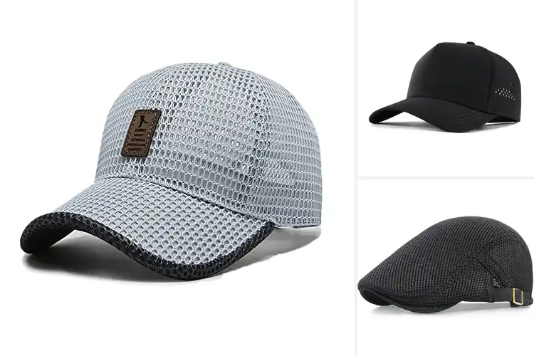Detailed view of Best Mesh Vent Hat