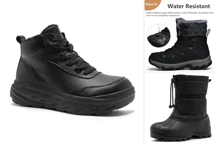 Detailed view of Best Orthotic Friendly Winter Boots For Men