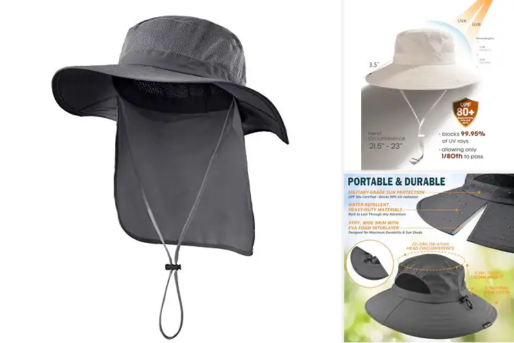 Detailed view of Best Outdoor Sun Hats: Top 10 Stylish UPF 50+ Picks
