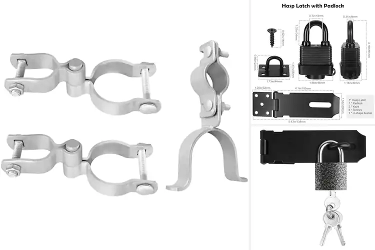 Detailed view of Best Padlock Ready Latches: Top 10 Picks for Secure Spaces