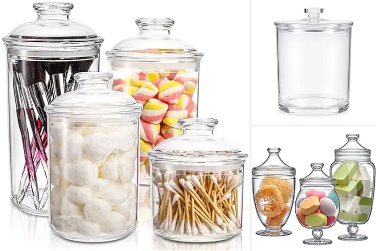 Detailed view of Best Plastic Apothecary Jars