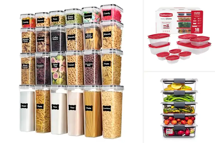 Detailed view of Best Plastic Food Storage Containers