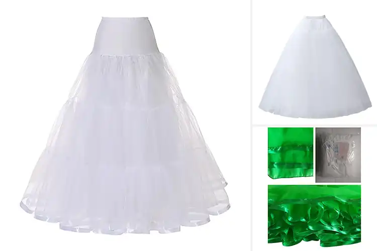 Detailed view of Best Puffy Dress Underskirts
