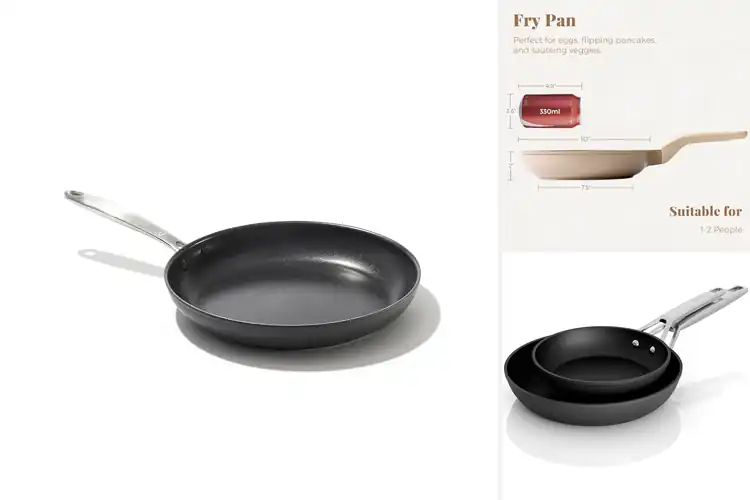 Detailed view of Best Scratch-Resistant Pans