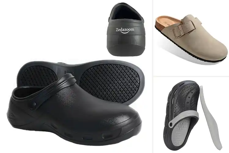 Detailed view of Best Shock Absorbing Clogs