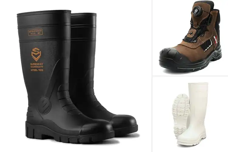 Detailed view of Best Slip Resistant Outsoles Boots