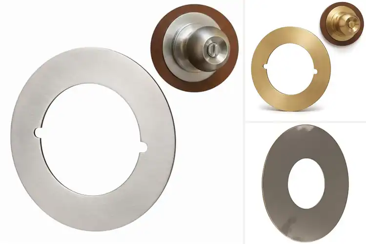 Detailed view of Best Steel Scar Plates to Upgrade & Protect Your Door Fast