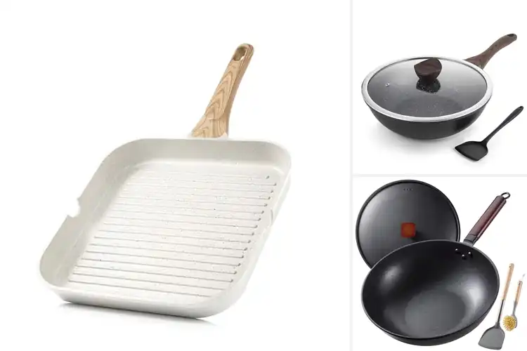 Detailed view of Best Stove Top Compatibility Fry Pan