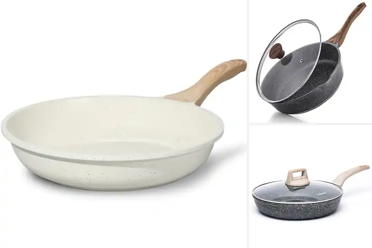 Detailed view of Best Stovetop Compatible Fry Pan