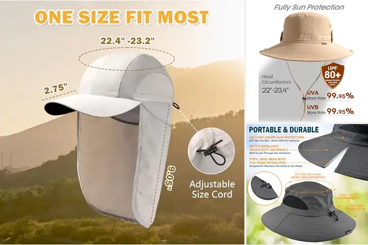 Detailed view of Best Sun Fishing Hats: Stay Cool and Protected Outdoors