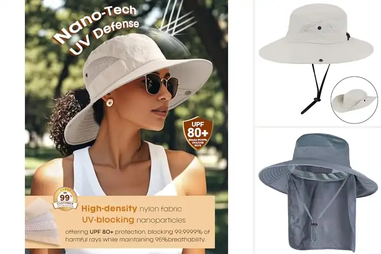 Detailed view of Best UV Protection Hats