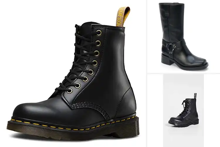 Detailed view of Best Vegan Leather Boots