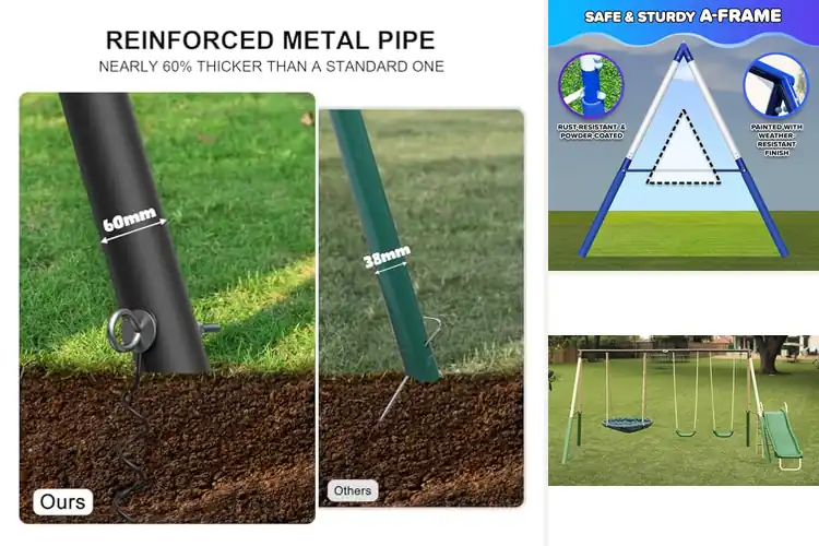 Detailed view of Best Versatile Swing Sets