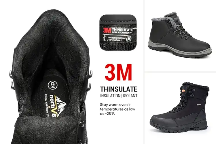 Detailed view of Best Warm Work Boots For Men: Top Picks for Winter Comfort