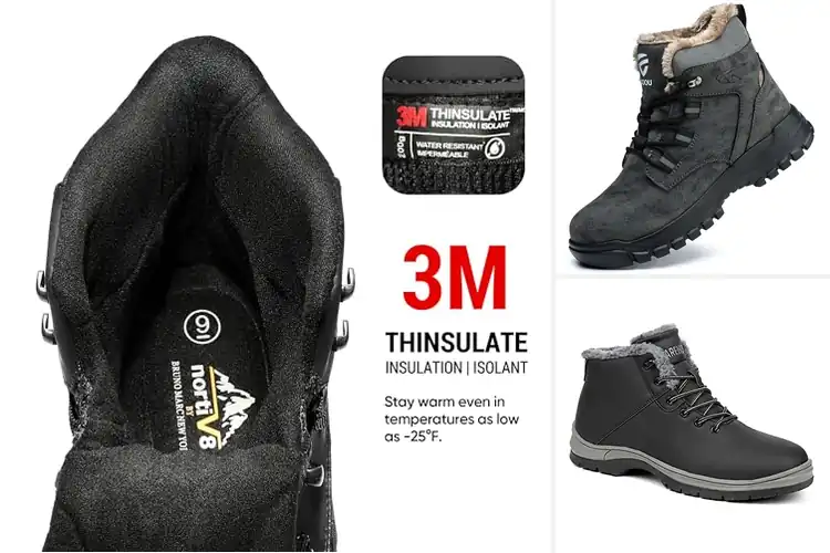 Detailed view of Best Warm Work Boots: Top 10 for Ultimate Comfort & Safety